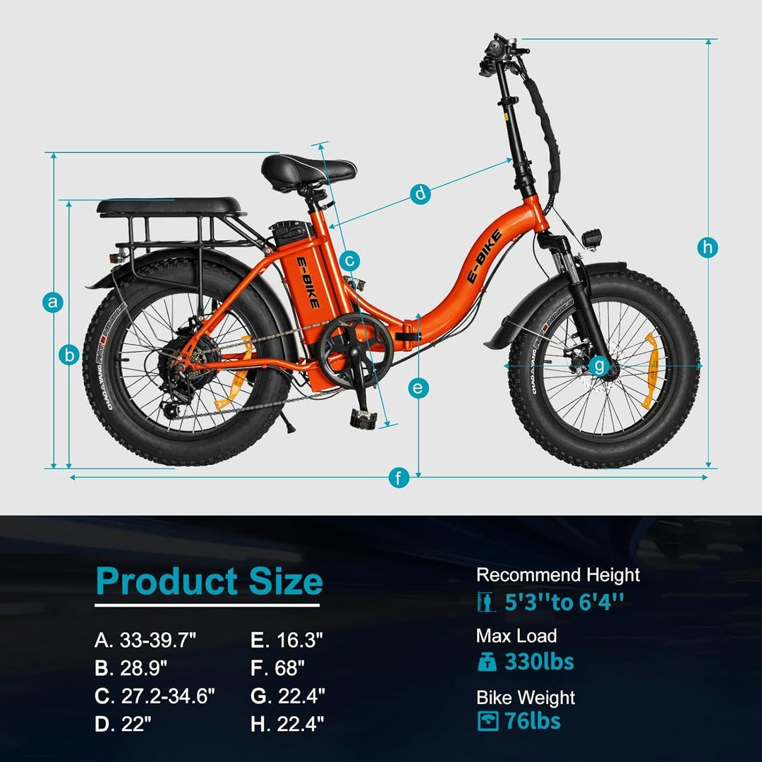 Adult 500W 26'' Electric Bicycle Snow Beach City E-bike 36V 10.2AH